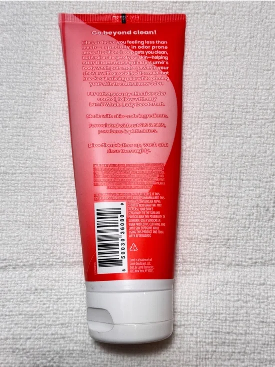 NEW Lume Acidified Body Wash Peony Rose - Picture 2 of 3